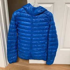 Uni Qlo XS packable down jacket